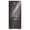 LG French door Refrigerator, 21.8 cu.ft, Black stainless