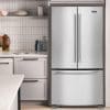 Réfrigérateur Maytag à portes françaises, 25.2 pi.cu, Stainless – Image 3