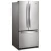 22 cu.ft. Whirlpool 33'' Stainless steel French door refrigerator