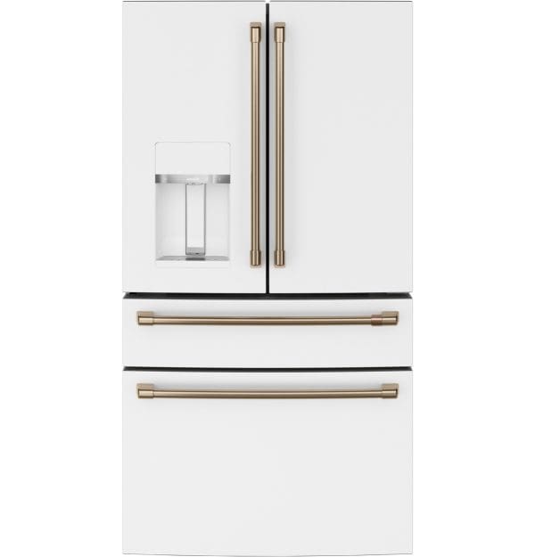 Réfrigérateur intelligent 36", 27.8 pi.cu, Tiroir congélateur double, Blanc mat - CVE28DP4NW2