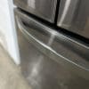 LG French door Refrigerator, 21.8 cu.ft, Black stainless - Image 6