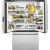 23.1 cu.ft. counter-depth refrigerator, Stainless - Image 2