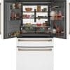 Réfrigérateur intelligent 36", 27.8 pi.cu, Tiroir congélateur double, Blanc mat - CVE28DP4NW2 – Image 2