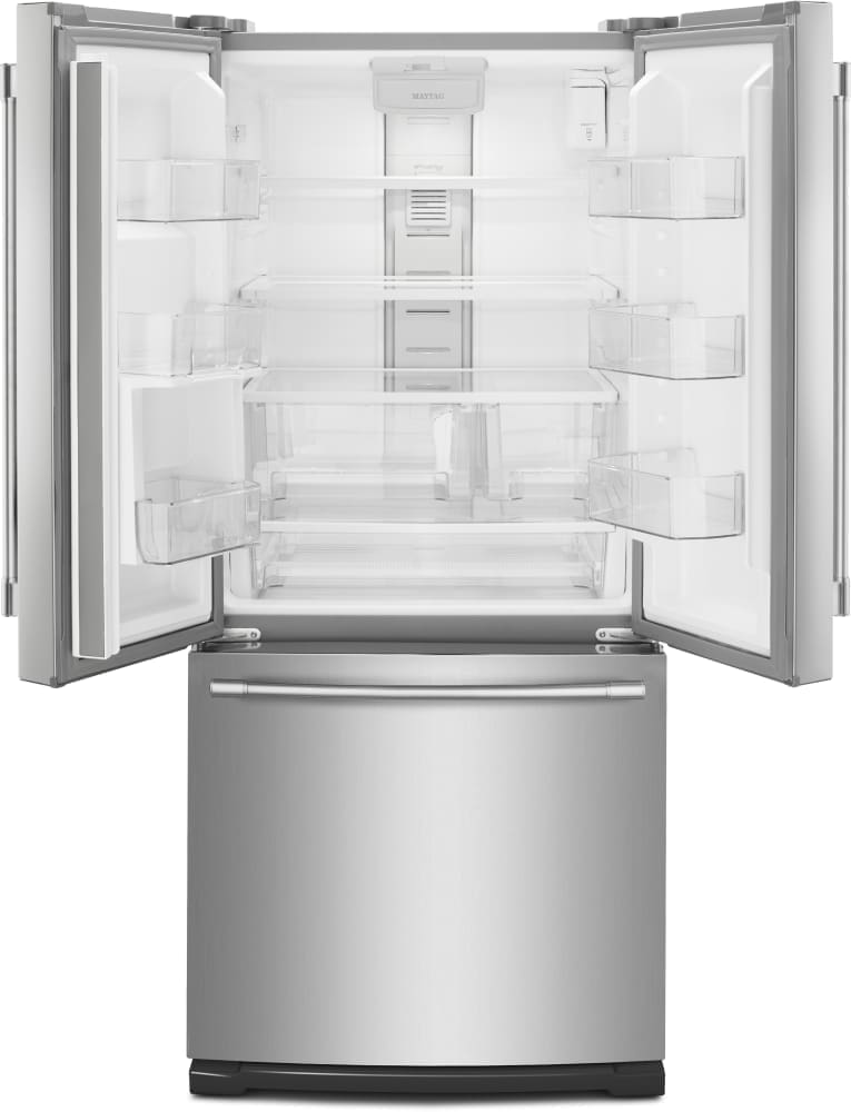 Maytag French-door refrigerator, 20 cu.ft, Stainless - Image 2