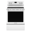 Cuisinière KitchenAid 6.4 pi.cu, Convection, Blanche