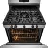 Cuisinière au gaz 5 pi.cu, 16 000 BTU, Frigidaire, Stainless - FCRG3052AS – Image 3