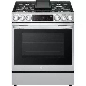 LG 6.3 cu.ft. Gas Range, Air fryer, Wi-Fi, Stainless