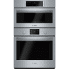 Four mural combiné Bosch, 6.2 pi.cu, Convection véritable, Stainless - HBL57M52UC