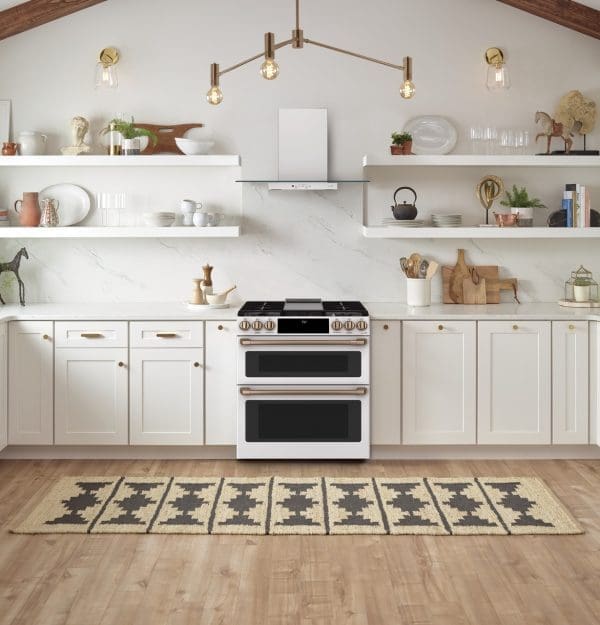 Cuisinière au gaz encastrée, Double four, Convection, Blanc mat - CCGS750P4MW2 – Image 4