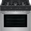 Cuisinière au gaz 5 pi.cu, 16 000 BTU, Frigidaire, Stainless - FCRG3052AS – Image 2