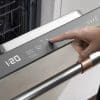 Intelligent Dishwasher, LCD display, 3rd rack, 39 dBA, Stainless - Image 3