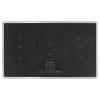 36'' Cooktop, 5 radiant elements, Black Glass ceramic