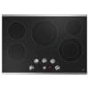 30″ hob, 5 elements, Black Glass-ceramic, Stainless