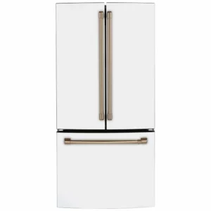 Réfrigérateur Café à portes françaises – 33po, 18,6 pi³, profondeur de comptoir, blanc - CWE19SP4NW2