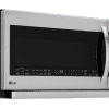 Hotte micro-ondes 30", 2 pi.cu, 400 CFM,  GlassTouch, Stainless - LMV2053ST – Image 2