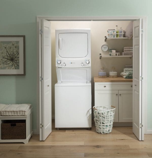 Stackable Laundry center, SpaceMakerTM, 4.4 cu.ft and 5.9 cu.ft, White - Image 4