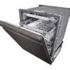 Lave-vaisselle intelligent LG 24’’, Black stainless résistant aux taches – Image 2