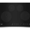 Plaque de cuisson à induction Whirlpool 30", 4 éléments, Noir - WCI55US0JS