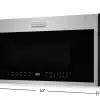 Micro-onde à hotte intégrée 30", 1.9 pi.cu., Convection, Stainless - GMOS196CAF – Image 3