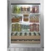 Centre de breuvages 24", 126 canettes + 10 bouteilles, Stainless - ZDBR240HBS