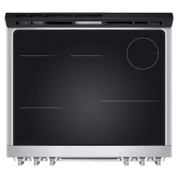 Cuisinière encastrable à induction, 6,3 pi.cu, Convection, Air Fry, LG - LSIS6338F – Image 2