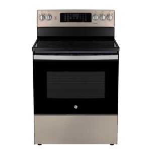Cuisinière 30’’, 5 pi.cu, Air Fry, Convection Européenne véritable, Ardoise - JCB840ETES