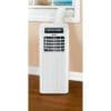 Haier Portable Air Conditioner with Dehumidifier, 8,000 BTU, White - Image 3