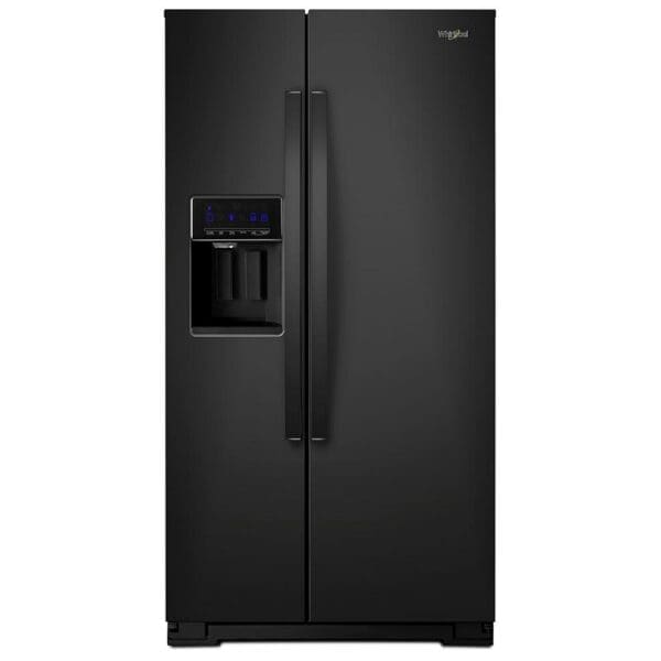 Réfrigérateur Whirlpool 36", Profondeur comptoir, Côte-à-côte, 20,6 pi.cu, Noir - WRS571CIHB – Image 2