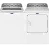 Ensemble Laveuse-Sécheuse Maytag, Laveuse 27‘’, Sécheuse 29‘’, Blanc