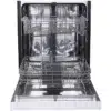 24'' Built-in Dishwasher, 48 dBA, White - Image 2