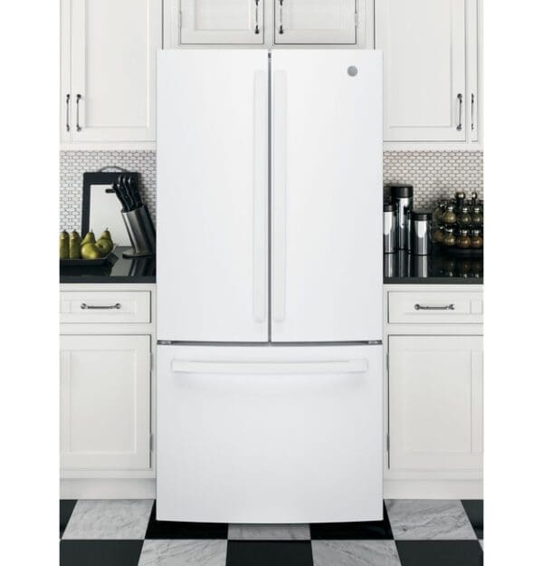 Réfrigérateur à profondeur comptoir avec porte française 33'', Blanc - GWE19JSLWW – Image 5