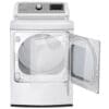 Sécheuse LG 27’’, 7.3 pi.cu, Wi-Fi, Energy Star, Blanc - DLEX7250W – Image 2