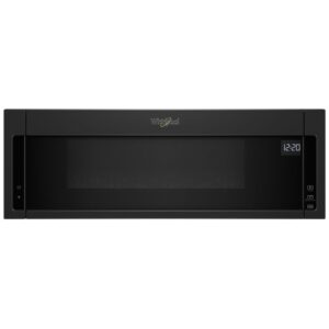 Micro-onde à hotte intégrée Whirlpool – 30", 1,1 pi³, 400 CFM, 900 W, noir – YWML55011HB