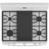 Cuisinière au Gaz 30'', 18 000 BTU, Convection, Friture à air, Blanc - JCGB735DPWW – Image 5