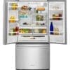 KitchenAid 33'' French Door Refrigerator, Water and Ice, 22.1 cu. ft, Stainless - KRFF302ESS - Image 3