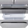 LG 36'' French Door Smart Refrigerator, 4 doors, Water and Ice, Energy Star, Stainless - Image 4