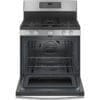 Cuisinière au gaz 30’’, Friture à air, Convection, Stainless - JCGB745SPSS – Image 2