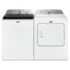 Combo Laveuse-Sécheuse intelligente, 5.4 pi.cu, 7,0 pi.cu, Maytag, Blanc
