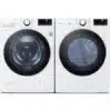 LG Smart Washer-Dryer 27'', Front Load, White