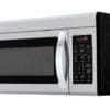 Micro-onde à hotte intégrée avec un intérieur EasyClean LG 30’’, 1,8 pi.cu., Stainless - LMV1852ST – Image 2