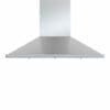 Hotte murale professionnelle Zephyr 48’’, Filtres hybrides, 1200 PCM, Stainless - ZSP-E48BS