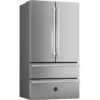 Bertazzoni 36" Refrigerator, French Doors, Stainless Steel - REF36X - Image 2