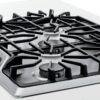 30" Gas Cooktop, Cast iron grates, Stainless, Frigidaire - FGGC3047QS - Image 4