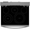 Cuisinière Whirlpool, Convection, Air Fry, 5.3 pi.cu, Stainless - YWFES5030RZ – Image 4