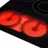 Maytag 30'' Cooktop, 4 elements, Black glass-ceramic - MEC8830HB - Image 2