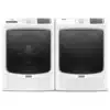 Maytag Washer-Dryer Set White, 5.8 ft3 and 7.3 ft3, High Efficiency