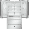 36'' French Door Refrigerator, Stainless, 22.5 cu.ft, Bertazzoni - REF36FDFIXNV - Image 2
