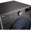 LG 27’’ Gas Dryer, Stackable, 7.4 cu. ft., Black Steel - DLGX4201B - Image 4