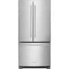 Réfrigérateur à Porte française KitchenAid 33’’, Eau et glace, 22.1 pi.cu., Stainless - KRFF302ESS