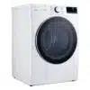 LG 7.4 cu.ft. Gas Dryer with artificial intelligence, White - DLG3601W - Image 2